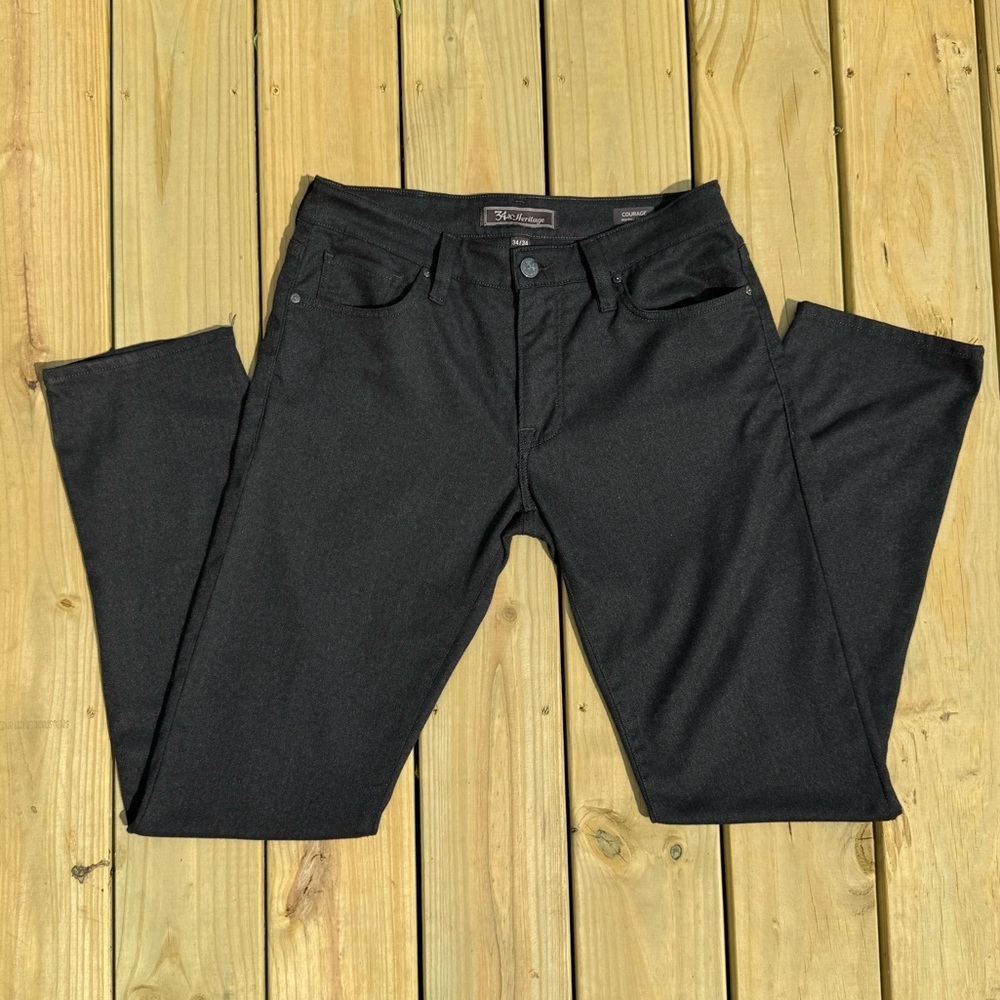 34 Heritage Courage MidRise Straight Jeans Mens 3434